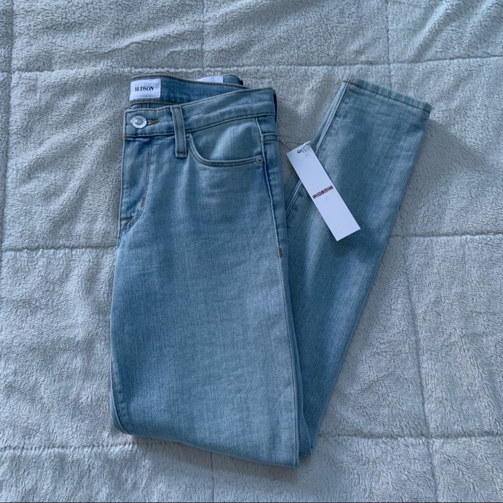 Hudson Jeans Women's Skinny Jeans - Light Blue
